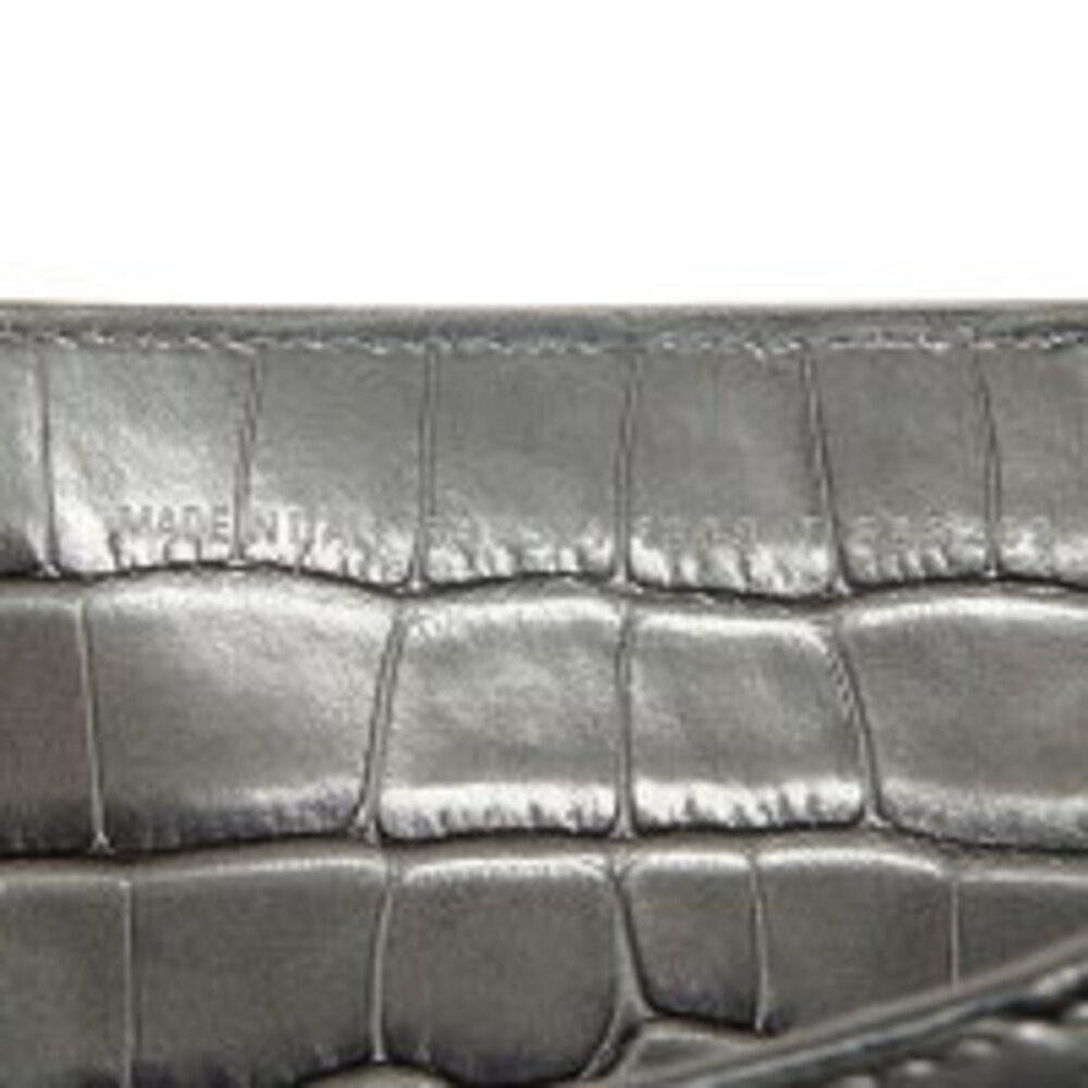 Balenciaga Neo City Embossed Leather Handbag Gray - Picture 10 of 13